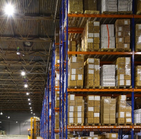 Complete logistical solutions including warehouse storage and distribution